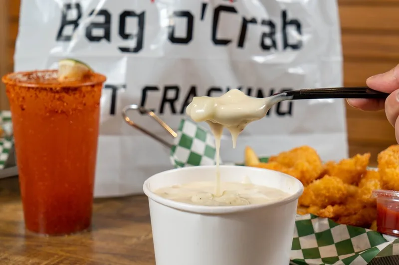 Signature dish at Bag O' Crab – Fairfield